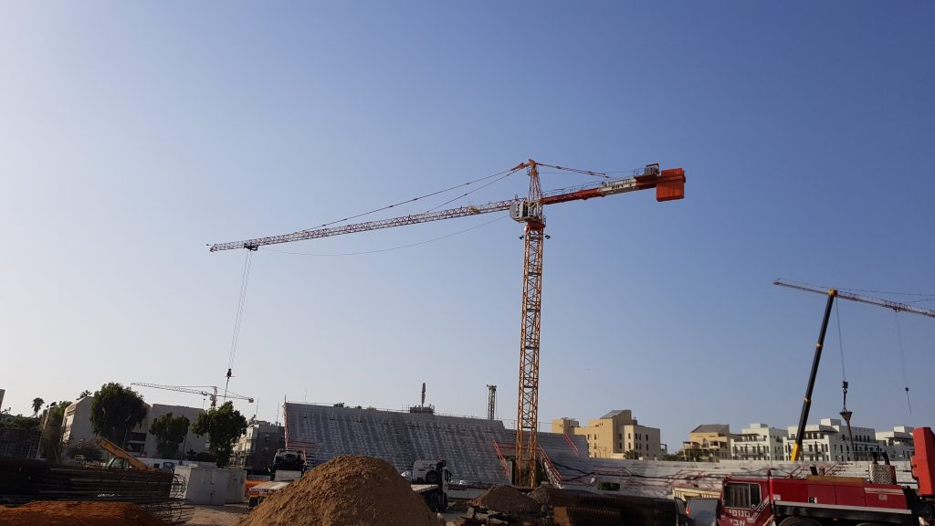 עגורנים 12-16 טון בפרויקט אצטדיון בלומפילד המחודש תל אביב-יפו - תמונה 16 | רמא