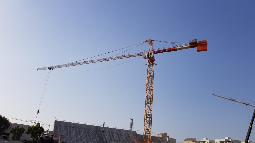 עגורנים 12-16 טון בפרויקט אצטדיון בלומפילד המחודש תל אביב-יפו - תמונה 18 | רמא