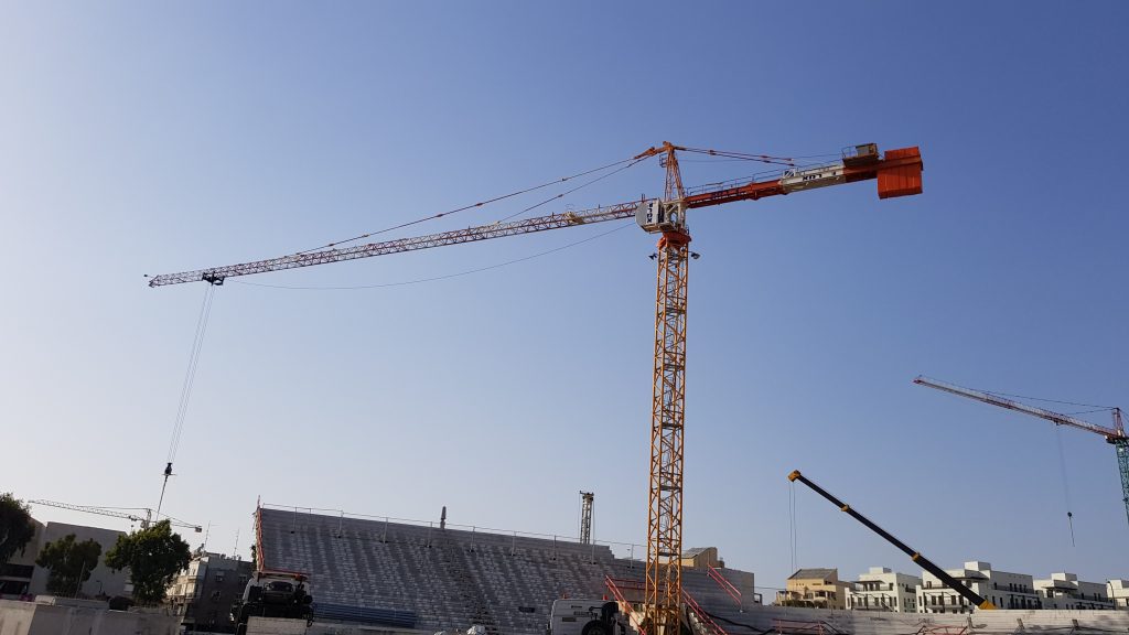 עגורנים 12-16 טון בפרויקט אצטדיון בלומפילד המחודש תל אביב-יפו - תמונה 10 | רמא