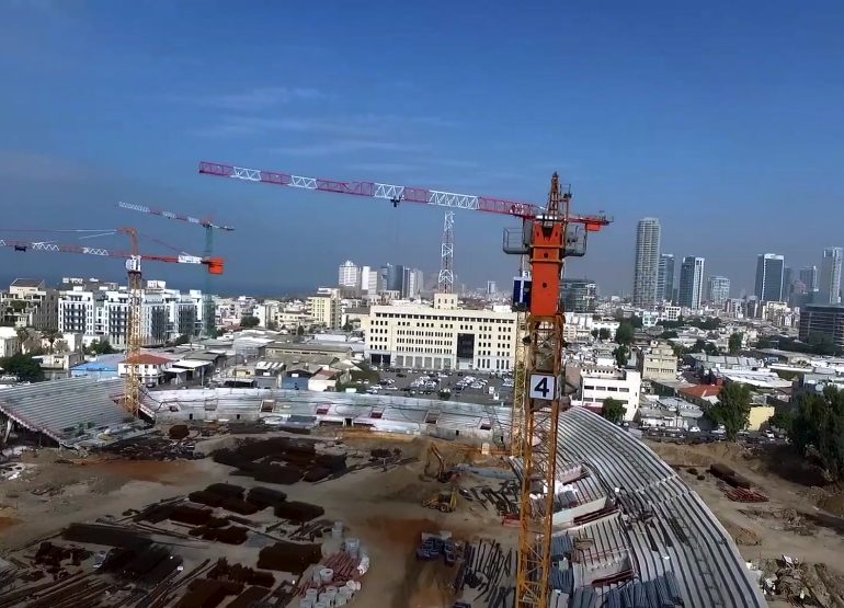 בטיחות בהצבת עגורנים חופפים באתרי בנייה: חשיבות מערכות למניעת התנגשות בעגורני צריח | רמא
